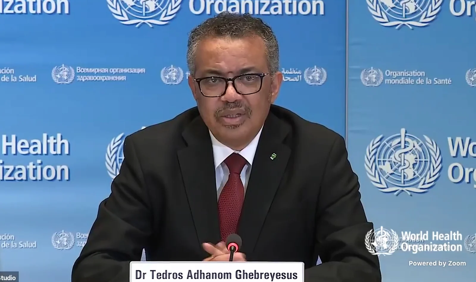Dr Tedros Adhanom Ghebreyesus
