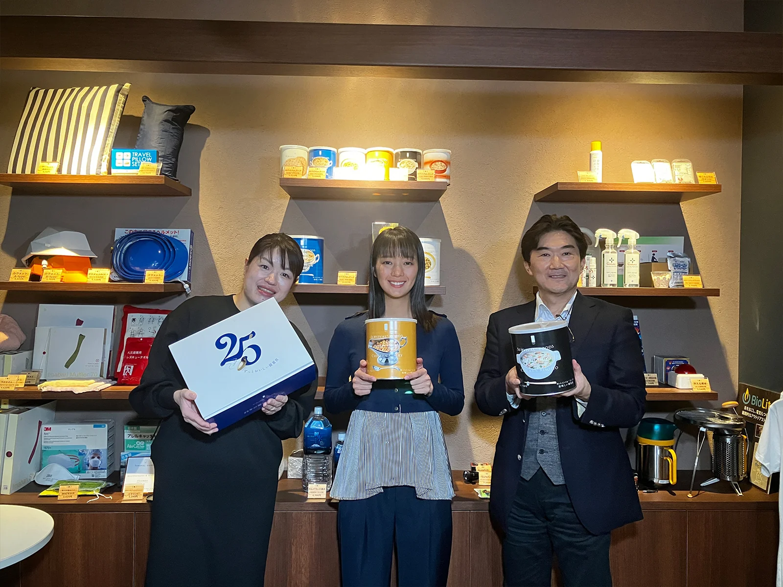 テレビ撮影の様子